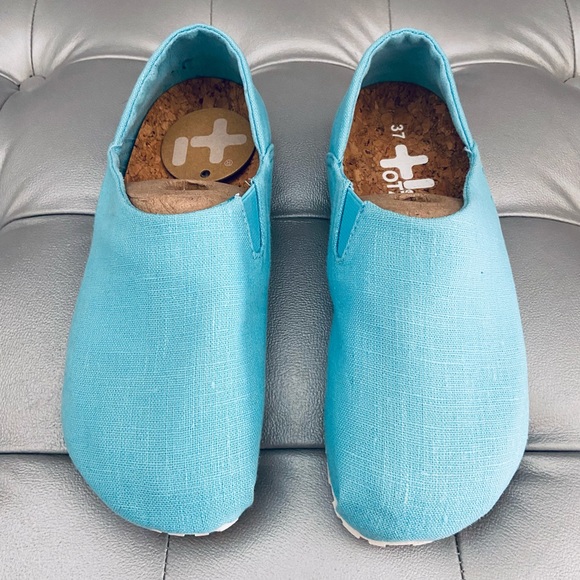 Brand new! Otz Shoes super comfortable cork insole fabric tortuous slip-ons main image 4